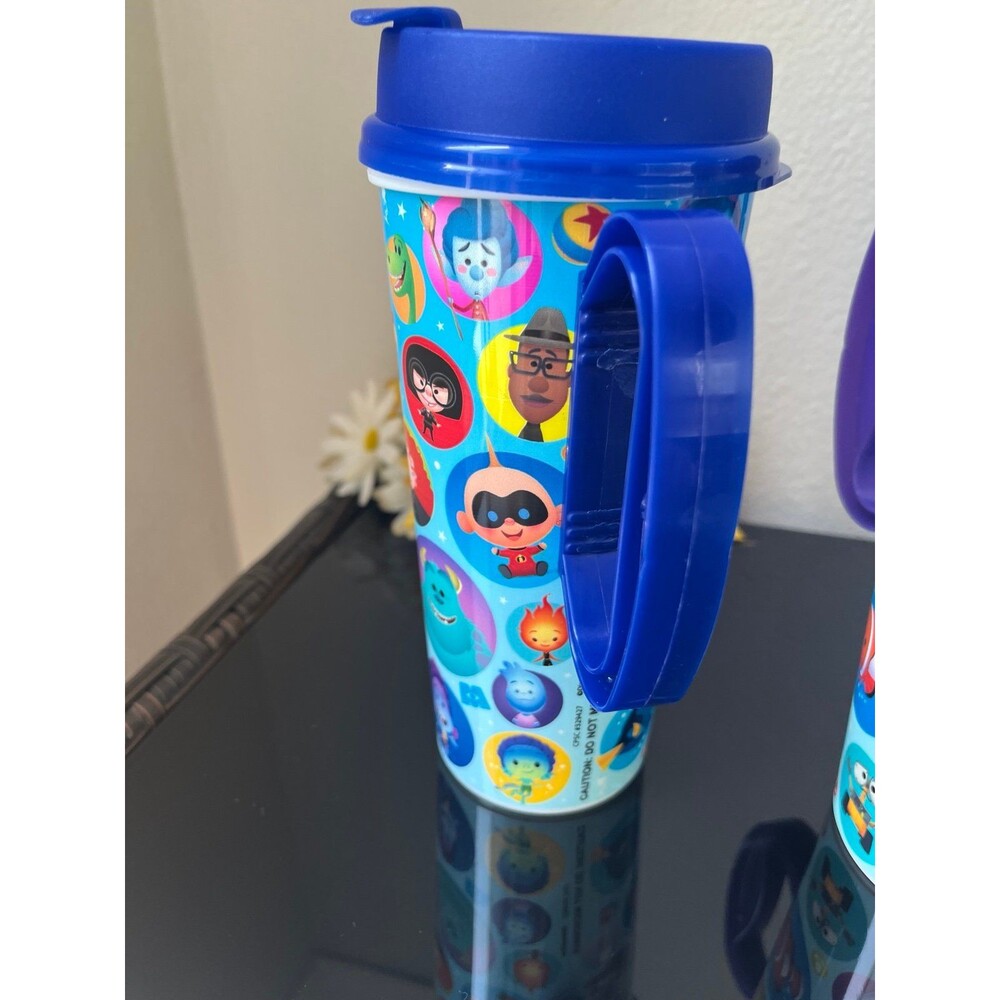 Disney Pixar Jerrod Maruyama Refillable Resort Travel Mug - blue